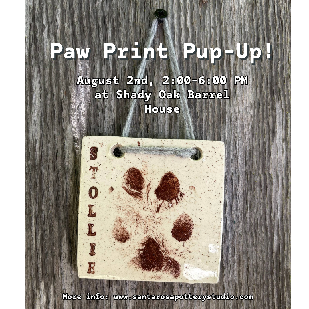 August 2nd Paw Print Pup-Up At Shady Oak Brewing
